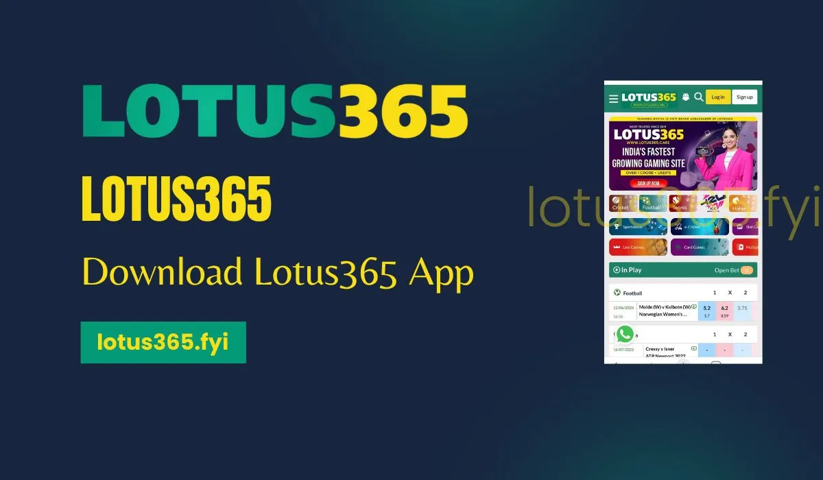 You are currently viewing Lotus365 App: A Complete Guide to Betting & Casino Games on Your Phone