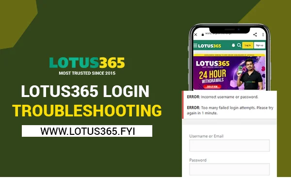 Lotus365 Login Troubleshooting